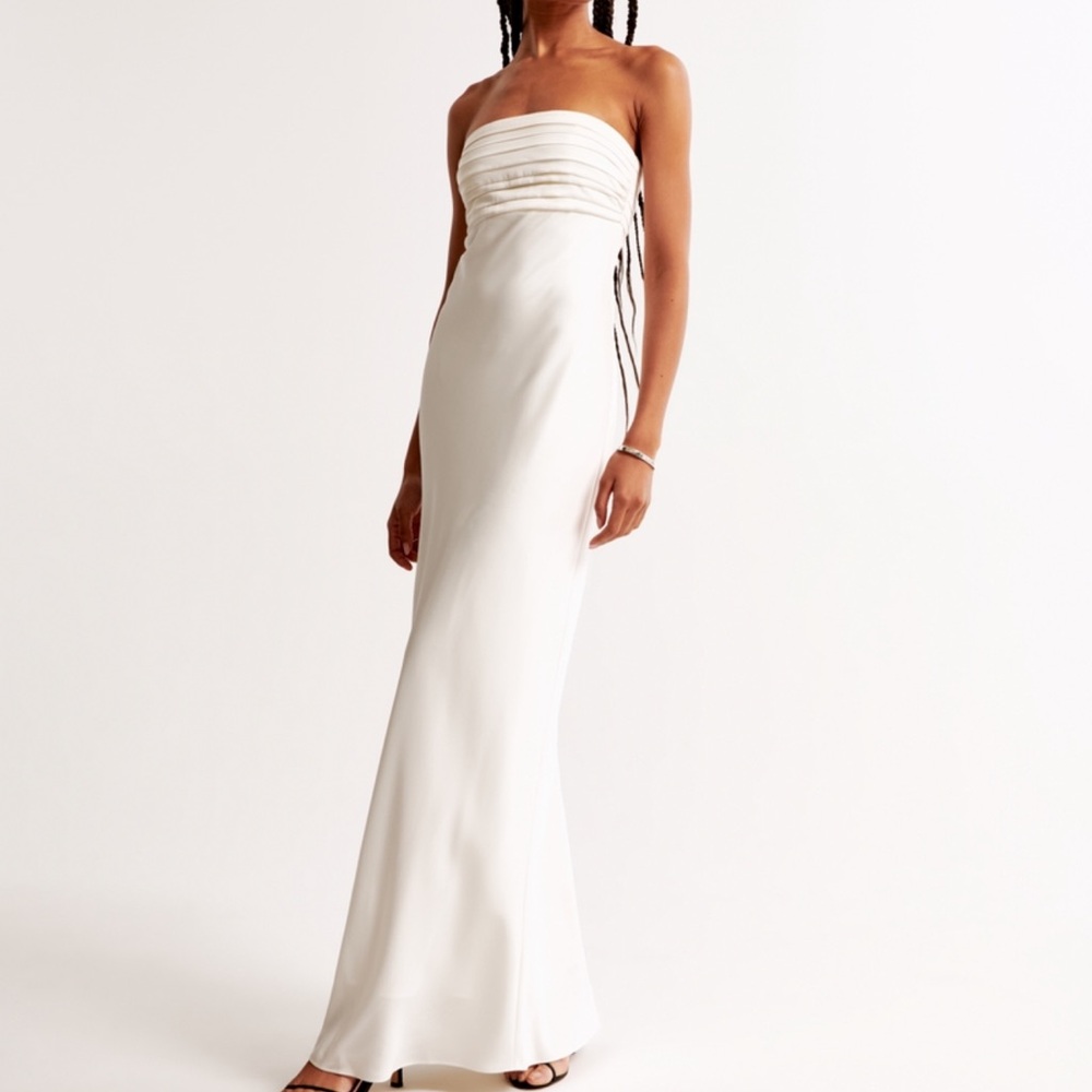 A&F Emerson strapless slim maxi dress